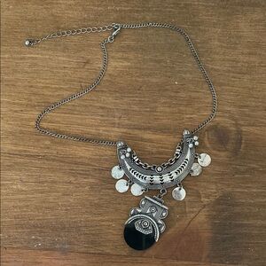 Silver Statement Necklace